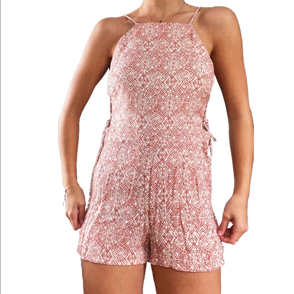 unique patterned romper